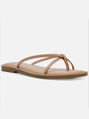 Dolce Vita Women's Jumpie Thong Flip Slide Flats Sandals - Toffee